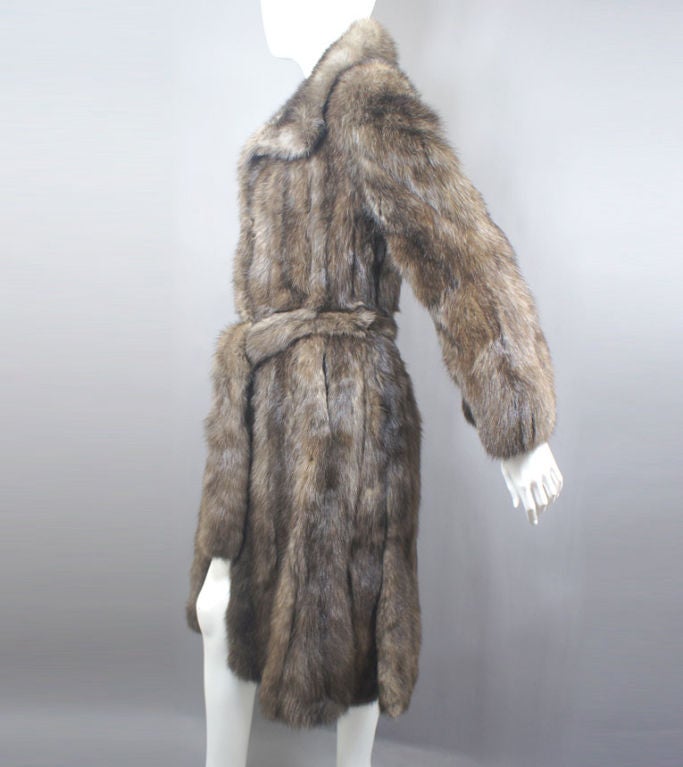 sobol fur coat