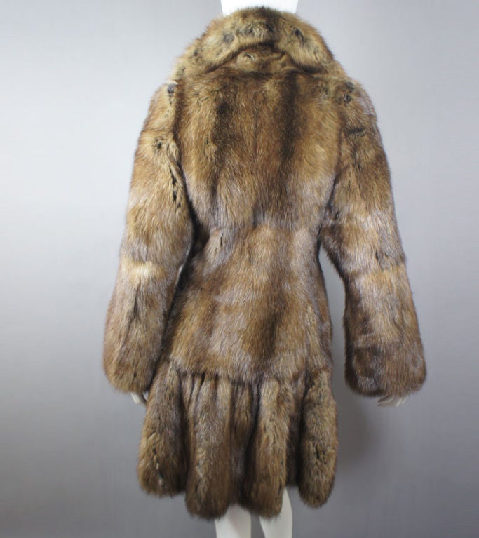 Saks Fifth Avenue Russian Sable Fur Coat 4 6 For Sale 1