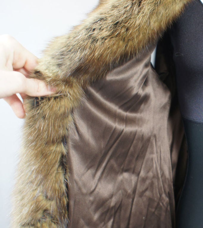 Saks Fifth Avenue Russian Sable Fur Coat 4 6 For Sale 3
