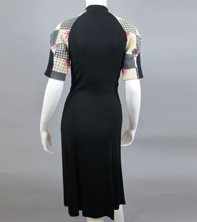 Women's Ossie Clark Celia Birtwell Print Dress US 4 6 For Sale