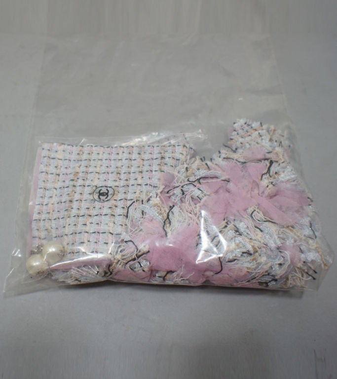 CHANEL 04P Pastel Fantasy Tweed Skirt Suit 34 2 4