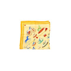 Hermes "Raconte-Moi Le Cheval" Silk Scarf 90cm