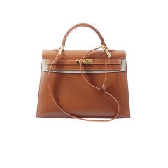 Hermes Noisette Box Kelly 35cm GHW