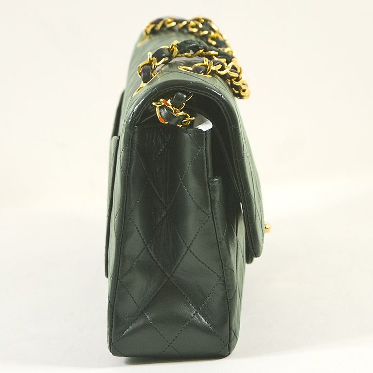 forest green chanel bag