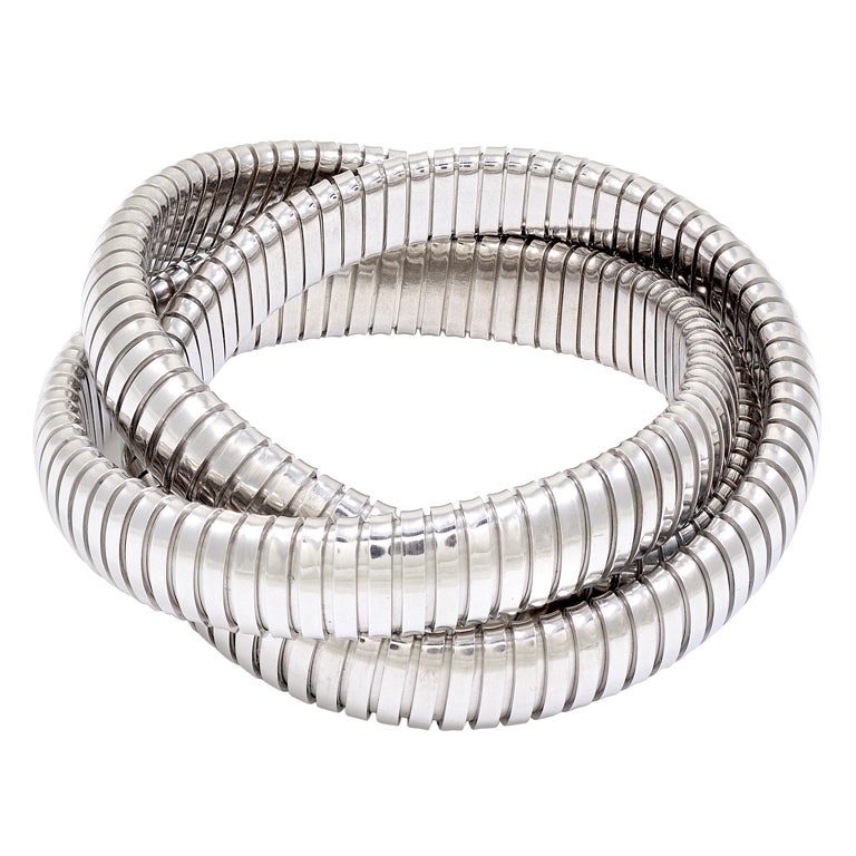 Sterling Silver Tubogas Bracelet