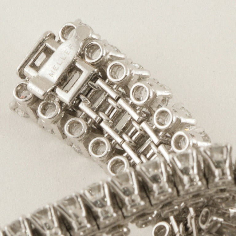 Baguette Cut Mellerio dits Meller Convertible Diamond Necklace 