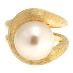 DUNAY South Sea Pearl Ring in 18kt Gold