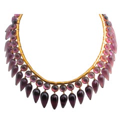 Impressive Victorian Amethyst Necklace