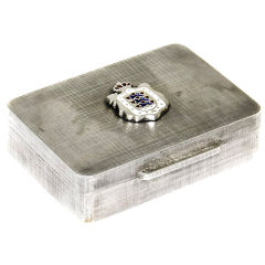 Vintage Sterling silver Pill Box by M. Buccellati
