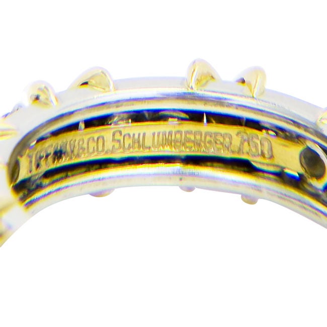 Platinum 18K & Diamond Ring by Jean Schlumberger for Tiffany 1