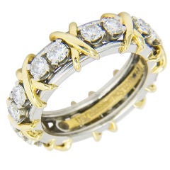 Bague en platine 18 carats et diamants de Jean Schlumberger pour Tiffany
