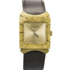 Vintage 18K Tiffany & Company, Movado Wrist watch