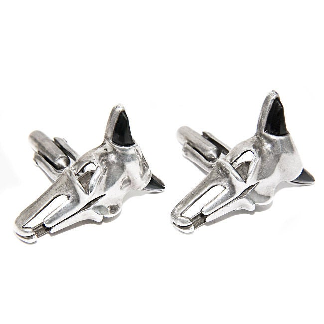 Vintage Skull form Cufflinks by Antonio Pineida