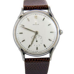 1950 Rolex Steel Dress Watch