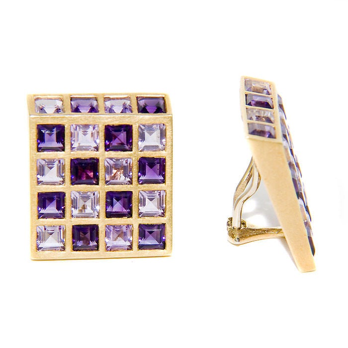 Tiffany & Company 18K Ear Clips by Angela Cummings