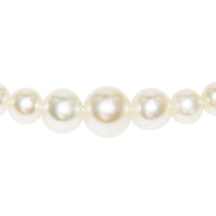 Edwardian Antique Natural Pearl necklace with G.I A. Certificate