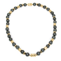 BULGARI 18K and Hematite Necklace / Bracelets