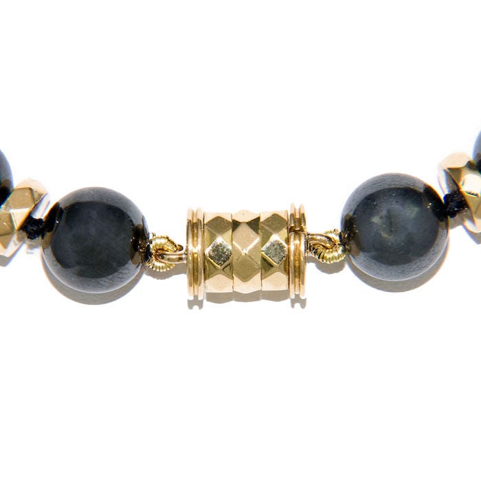 BULGARI 18K and Hematite Necklace / Bracelets 1