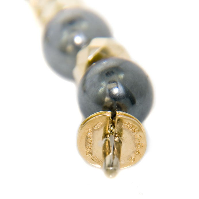 BULGARI 18K and Hematite Necklace / Bracelets 2