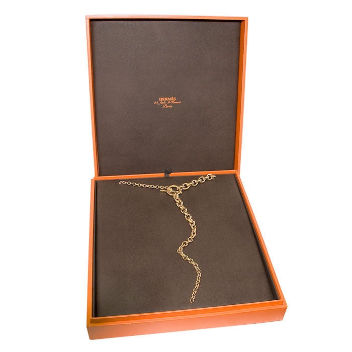 HERMES 18K Crecendo Necklace