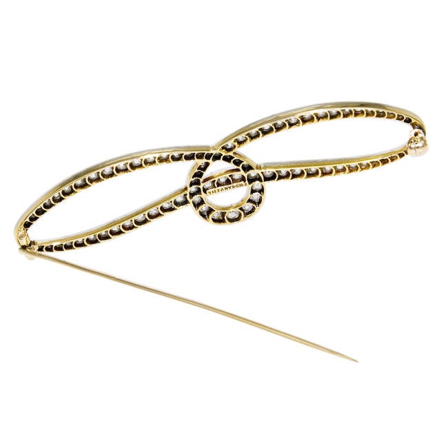 TIFFANY & CO. Bow Knot Brooch
