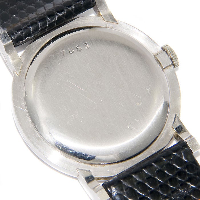 Audemars Piguet Gold and Diamond Dial watch at 1stDibs