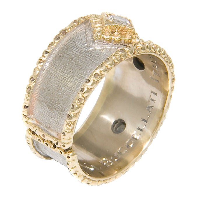 Women's BUCCELLATI Gold and Diamond Ring