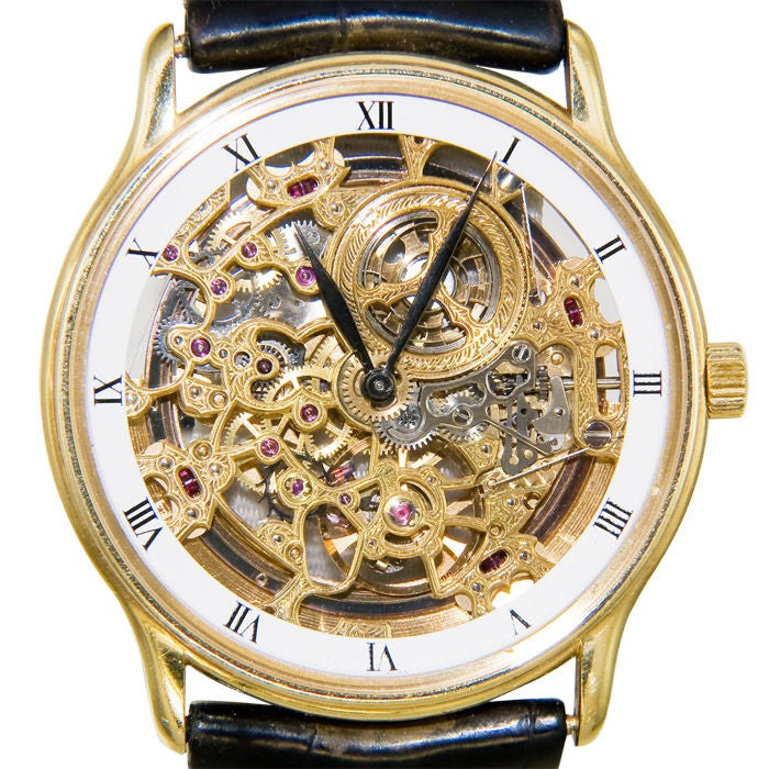 Women's or Men's Audemars Piguet Skeleton Wrist Watch