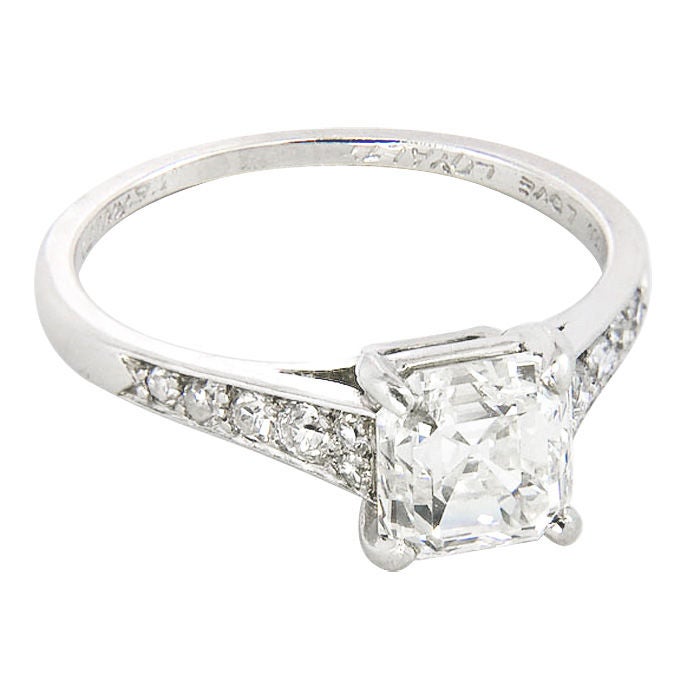 2ct asscher cut diamond