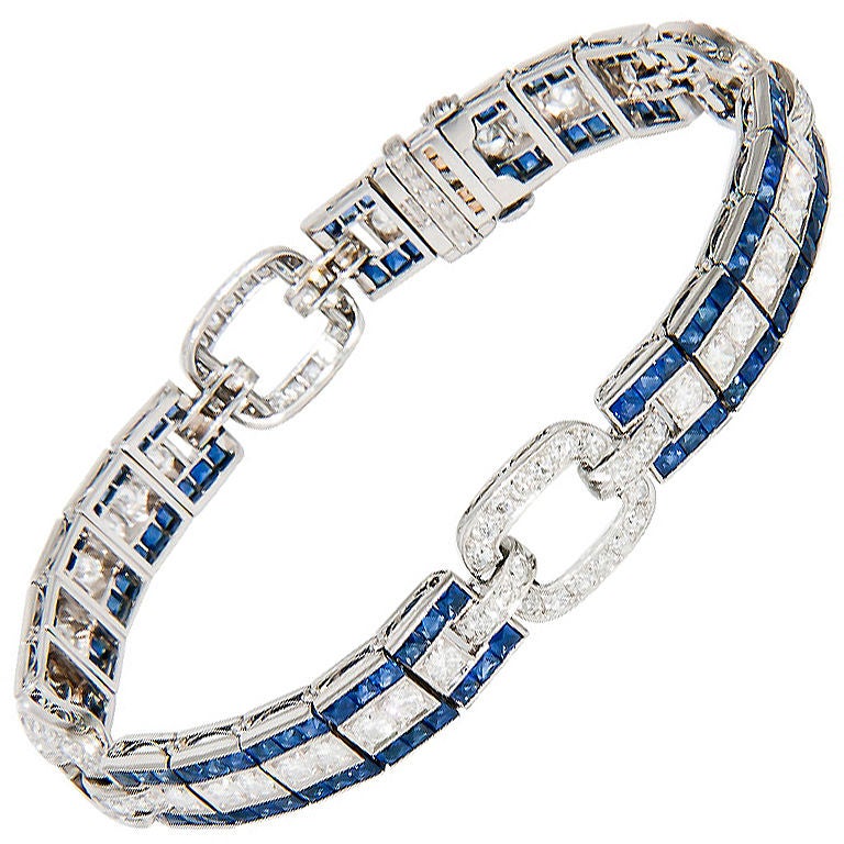 OSCAR HEYMAN Art  Deco Bracelet