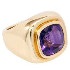 PALOMA PICASSO For Tiffany Ring aus Gold und Amethyst