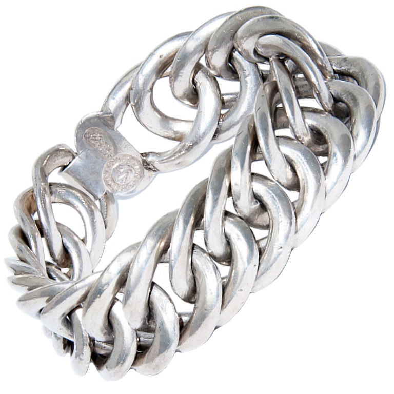 WILLIAM SPRATLING  silver link Bracelet