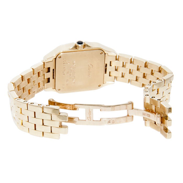 Women's or Men's CARTIER Demoiselle  mid size Yellow Gold