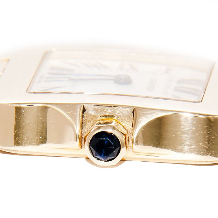 CARTIER Demoiselle  mid size Yellow Gold 1