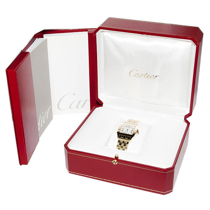 CARTIER Demoiselle  mid size Yellow Gold 2