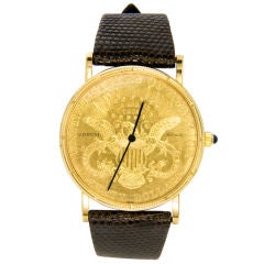 CORUM  $20 Gold Coin Gents Wrist watch