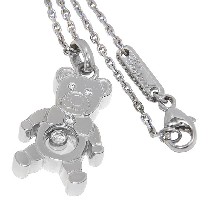 chopard bear necklace