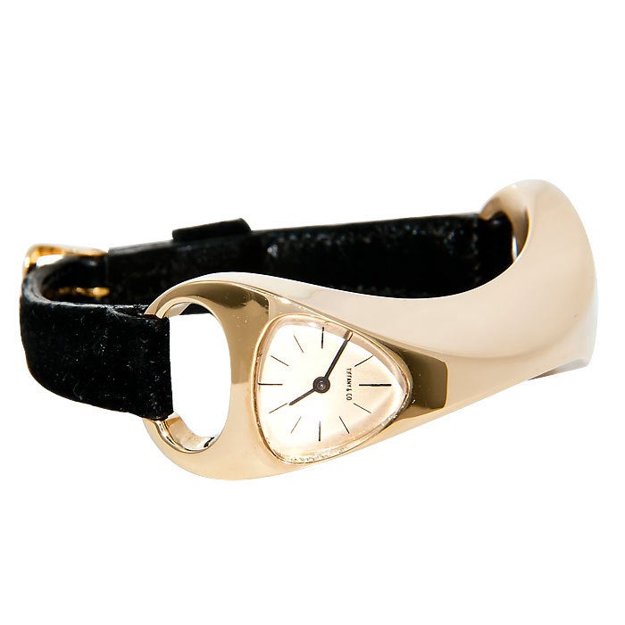 Very Cool 18K yellow Gold Ladies 