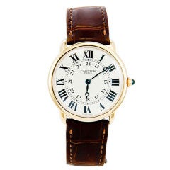 CARTIER Privee Yellow Gold Wrist watch