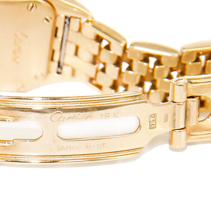 Women's Cartier Lady's Yellow Gold Panther Bracelet Watch