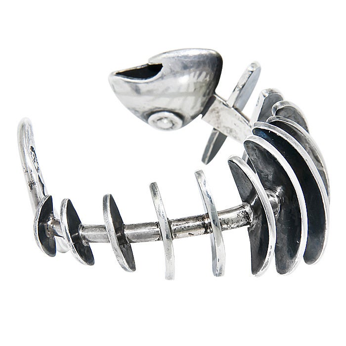 Women's ANTONIO Sterling Fish Bracelet