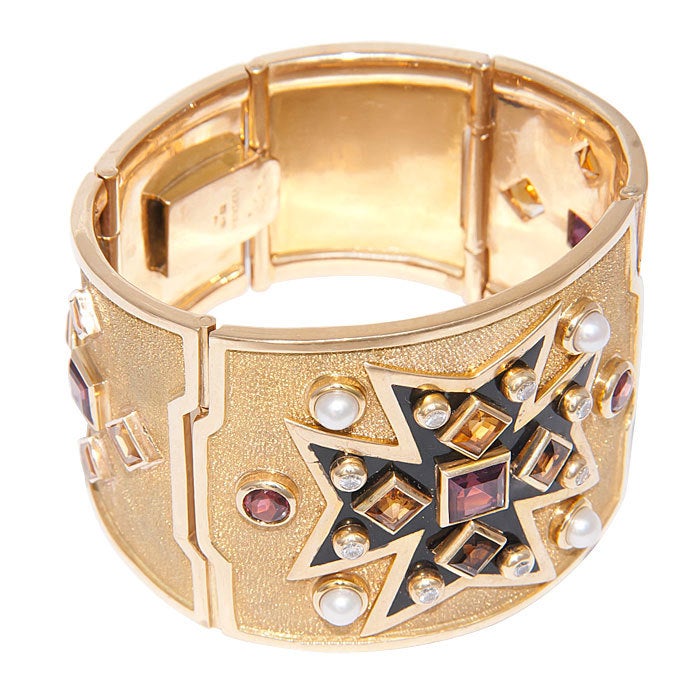 VERDURA Maltese Cross Cuff Bracelet