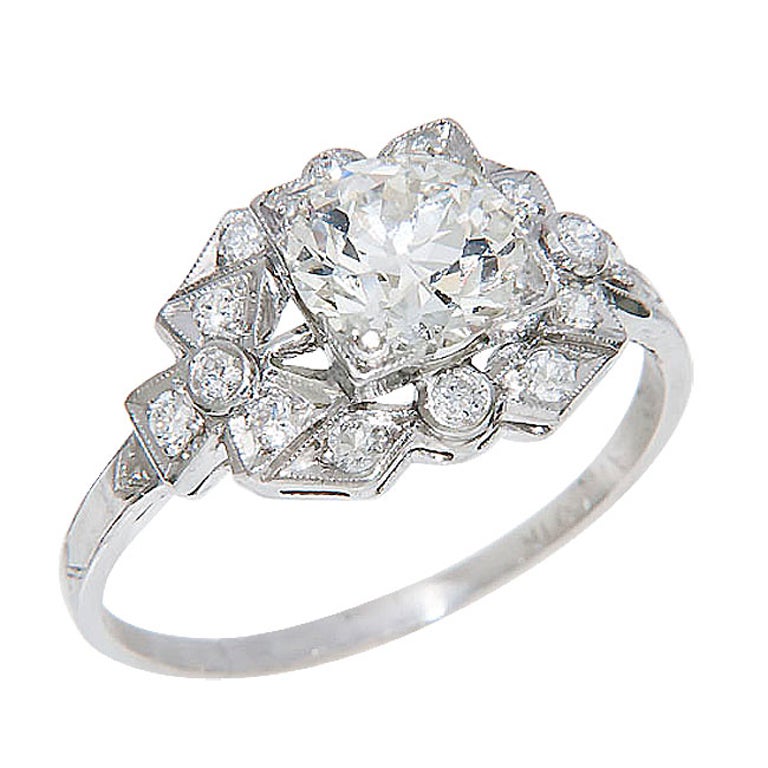 Antique Diamond Engagement Ring