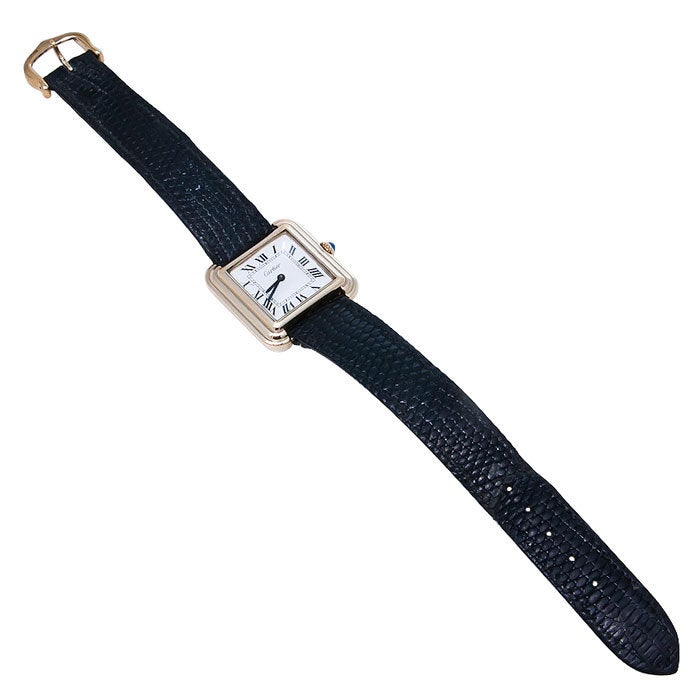 cartier stepped tank