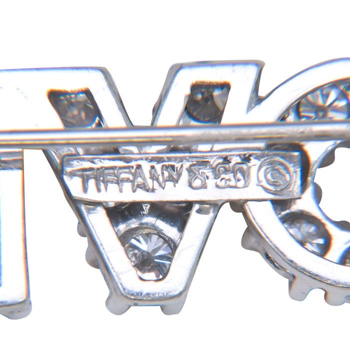 Women's Tiffany & Company Diamond Love Pin