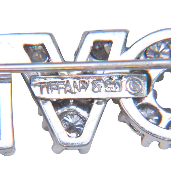  Tiffany & Company Diamond Love Pin Pour femmes 