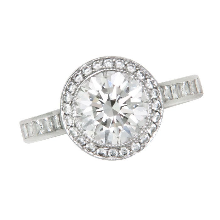 Tiffany and Company Diamond Ring at 1stDibs