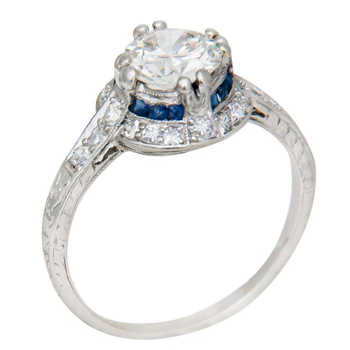1920s Engagement Ring - Platinum And Diamond Ring #2167014 ...