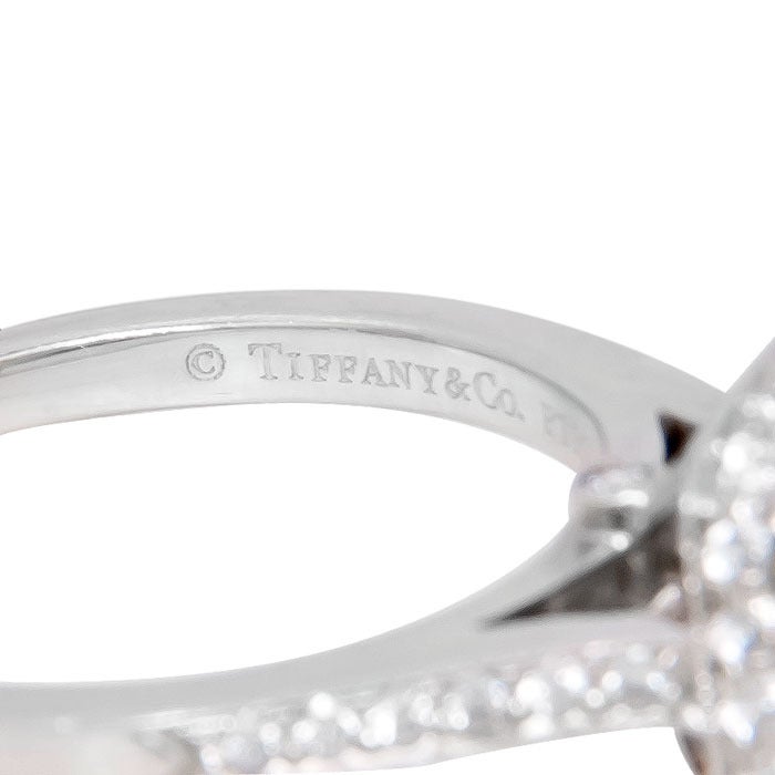 Women's Tiffany & Company 1.15 Cushion Diamond Ring