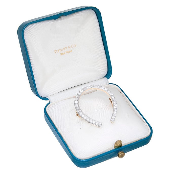 1920s Tiffany & Company Diamond Horseshoe